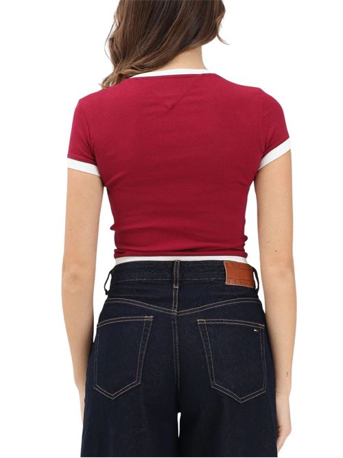 T-shirt corta slim fit Tommy Jeans | DW0DW22575VLC